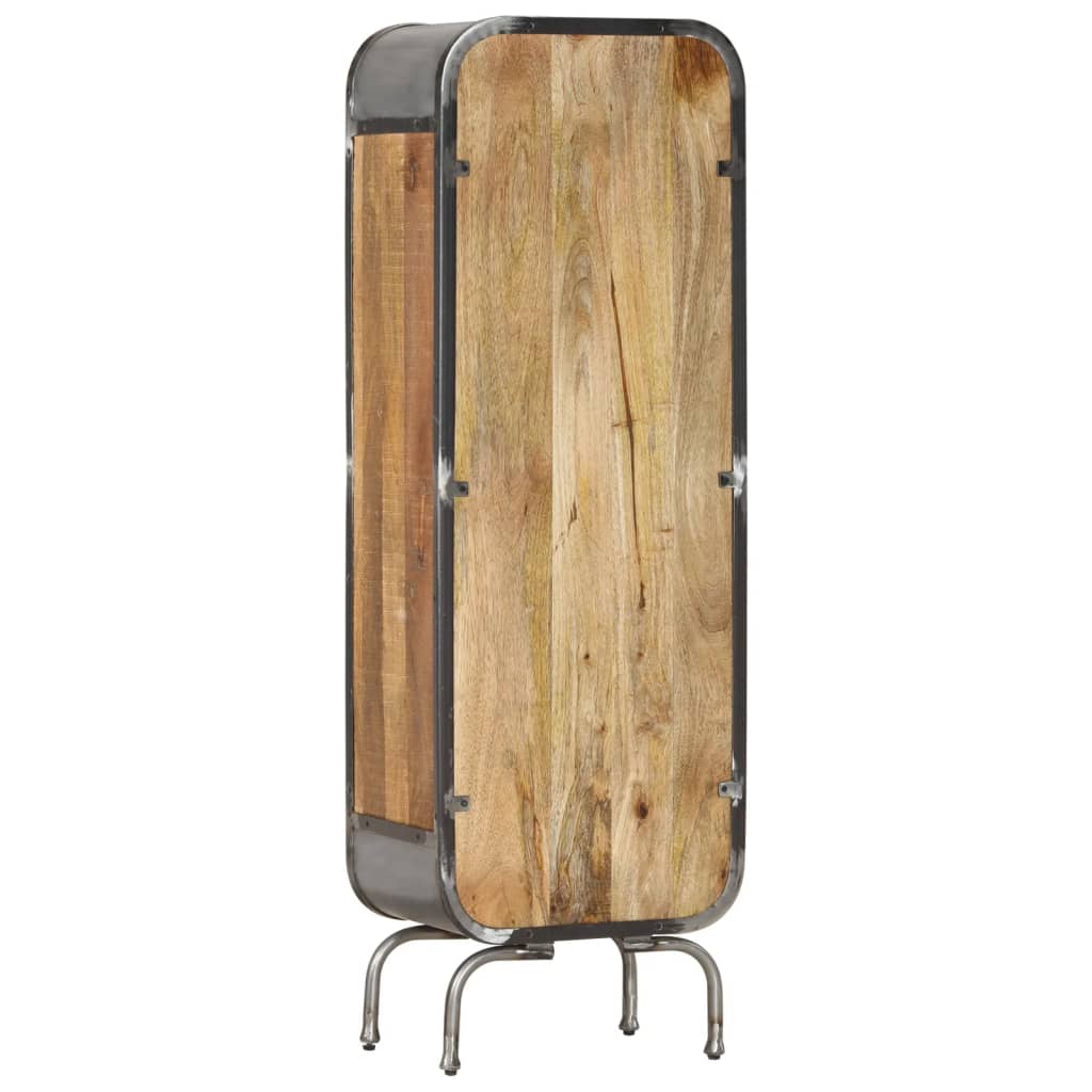 Highboard 40x30x126 cm Solid Wood Mango