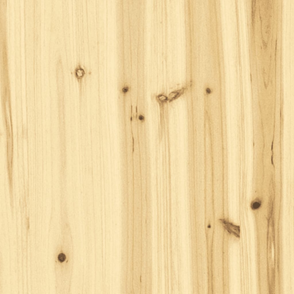 Bedside Cabinet 40x30.5x35.5 cm Solid Firwood