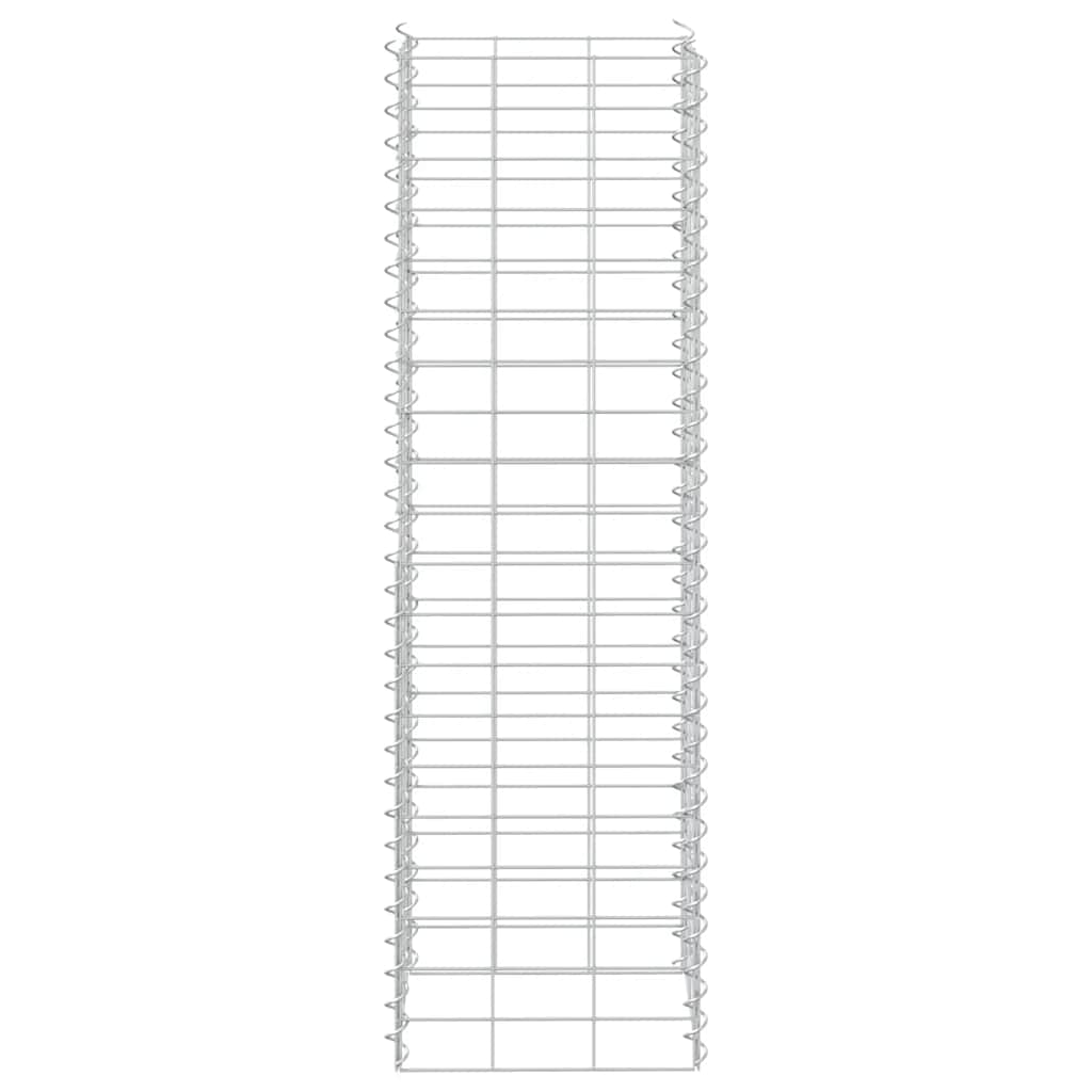 Gabion Raised Beds 3 pcs 30x30x100 cm Iron