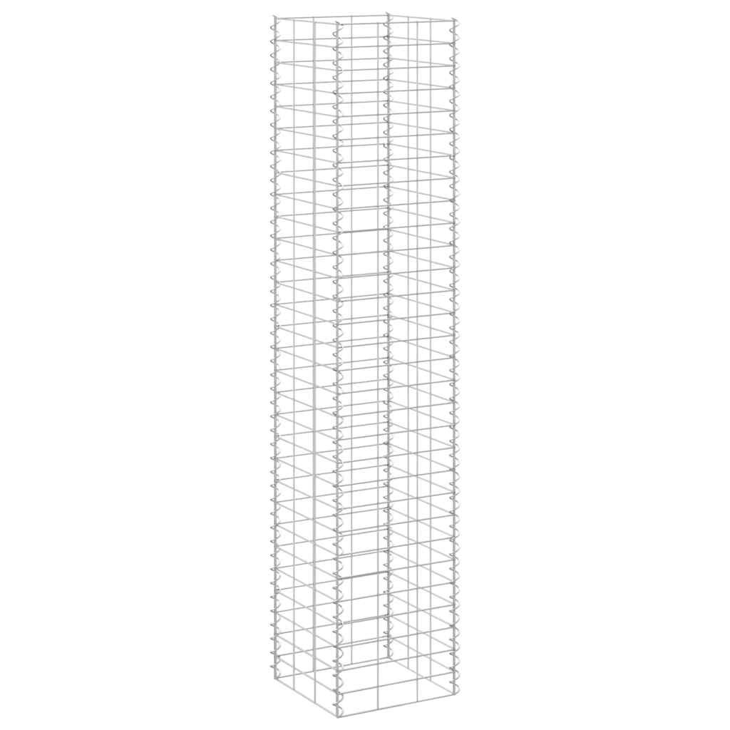 Gabion Raised Beds 3 pcs 30x30x150 cm Iron