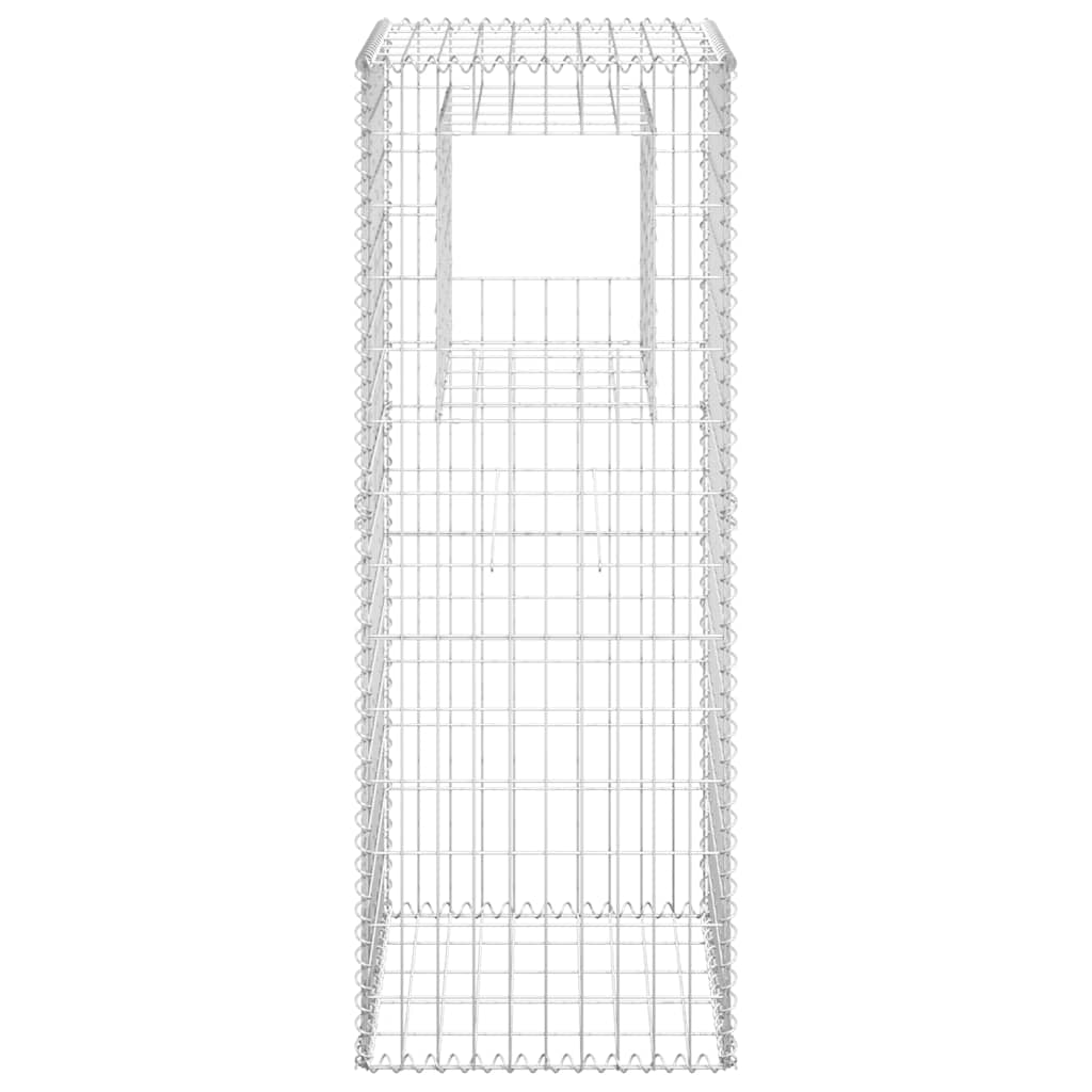 Gabion Basket Post 50x50x140 cm Iron