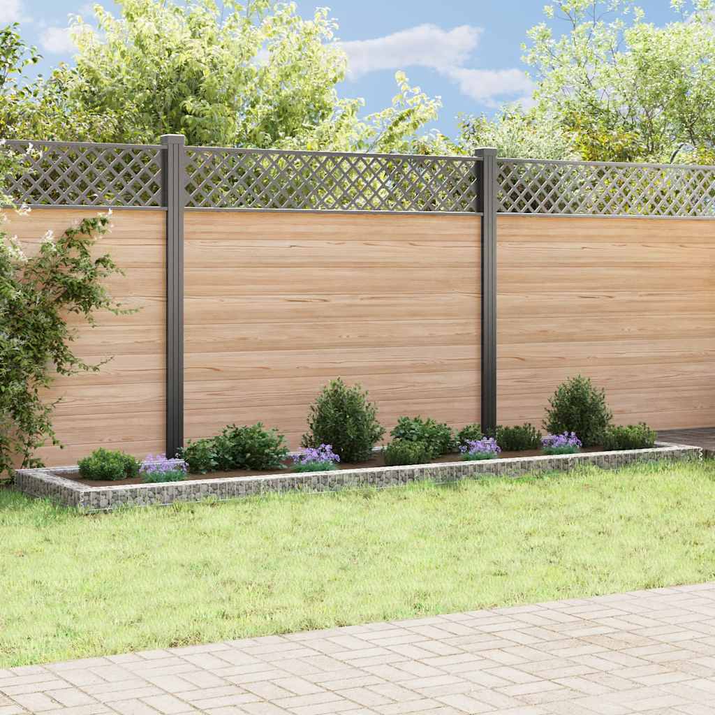 Gabion Raised Bed Galvanised Steel 400x100x20 cm