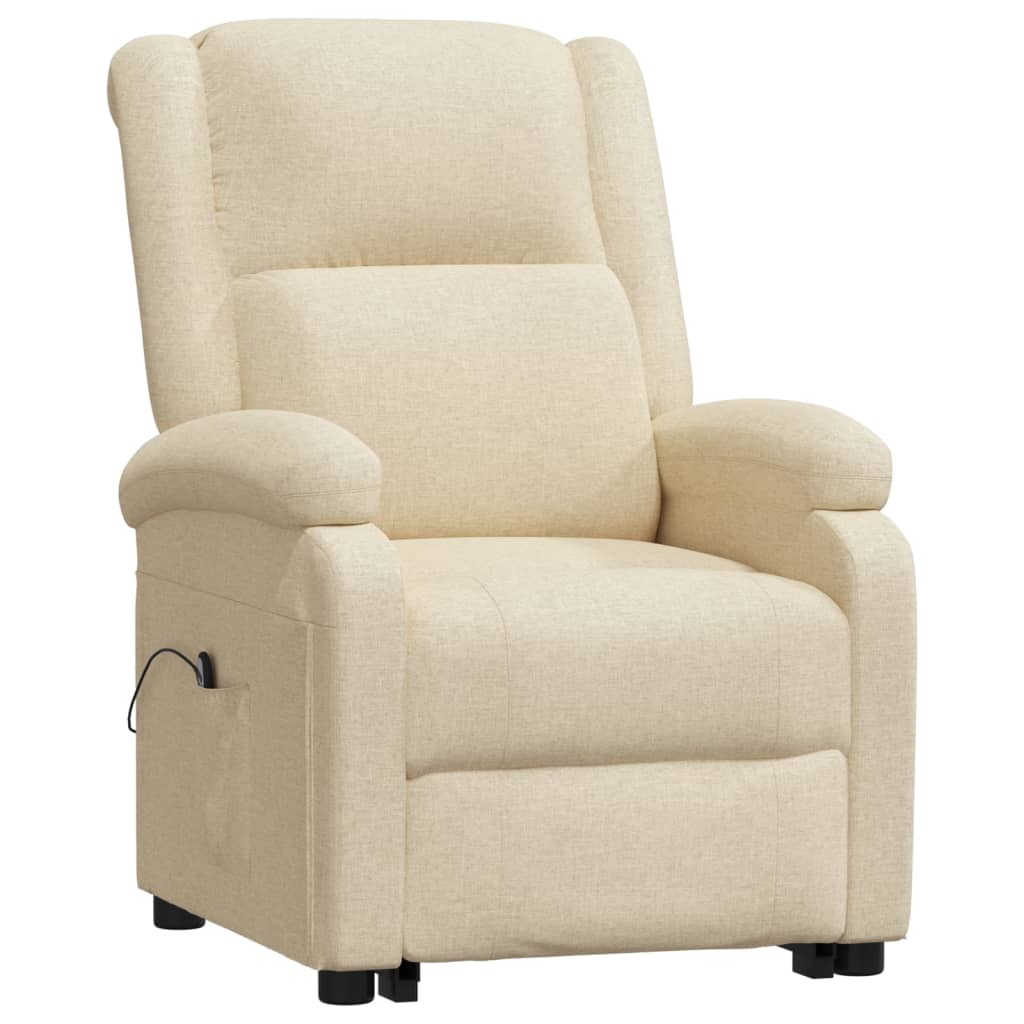 Stand up Chair Cream Fabric