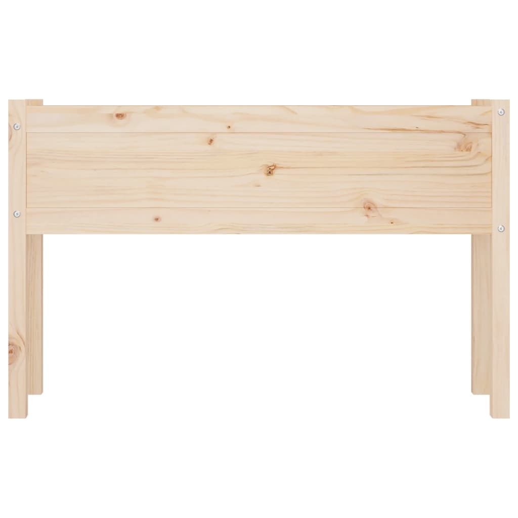 Garden Planters 2 pcs 110x31x70 cm Solid Pinewood