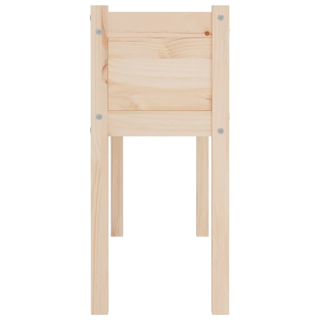 Garden Planters 2 pcs 110x31x70 cm Solid Pinewood