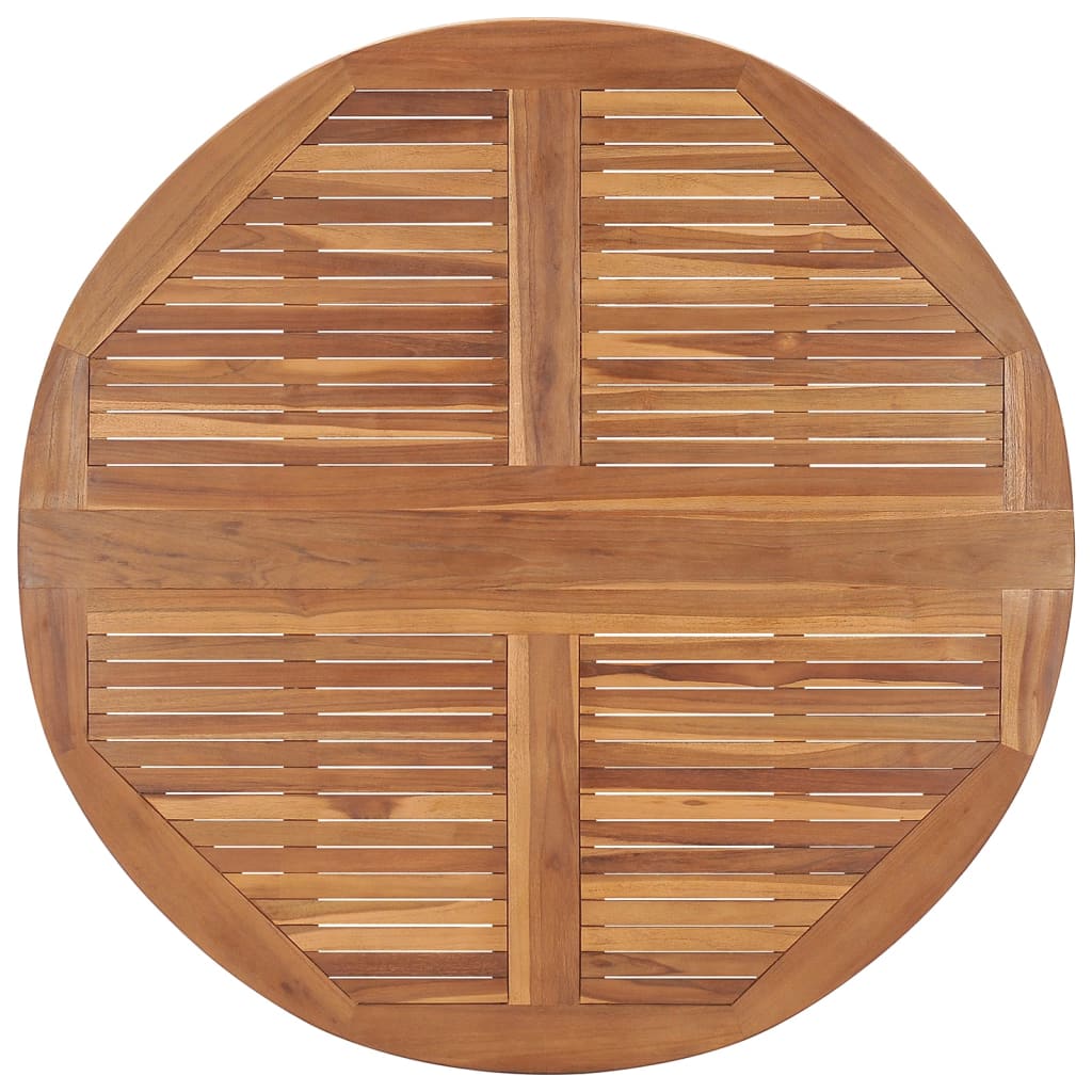 Folding Garden Dining Table ?110x75 cm Solid Wood Teak