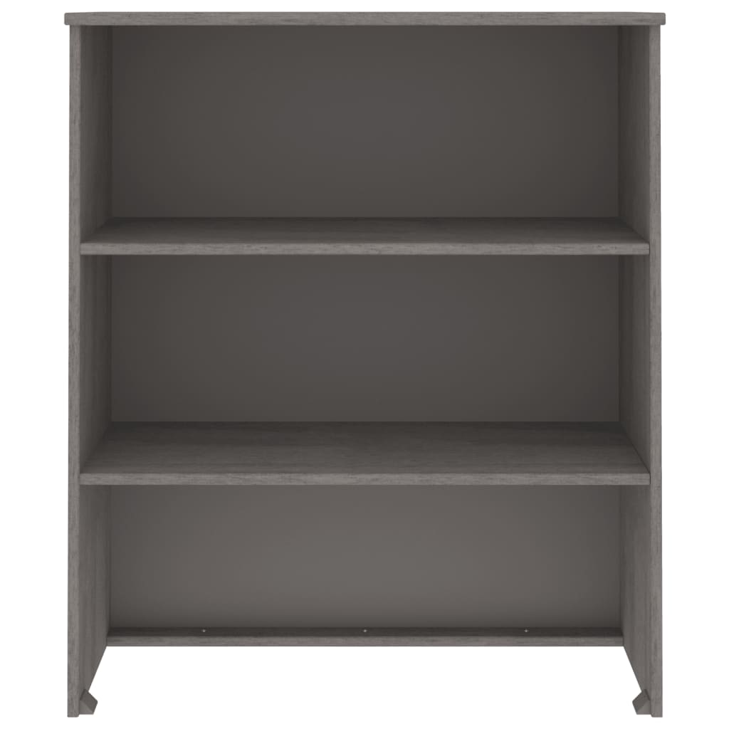 Top for Highboard"HAMAR" Light Grey 85x35x100cm Solid Wood Pine