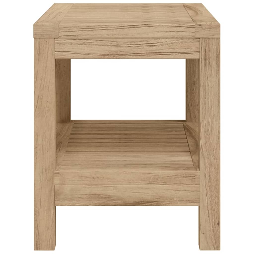 Bathroom Side Table 50x40x45 cm Solid Wood Teak