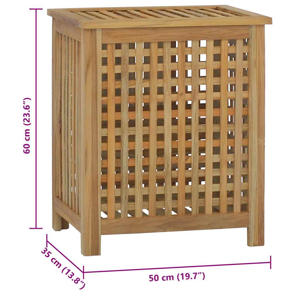 Wash Bin 50x35x60 cm Solid Wood Teak