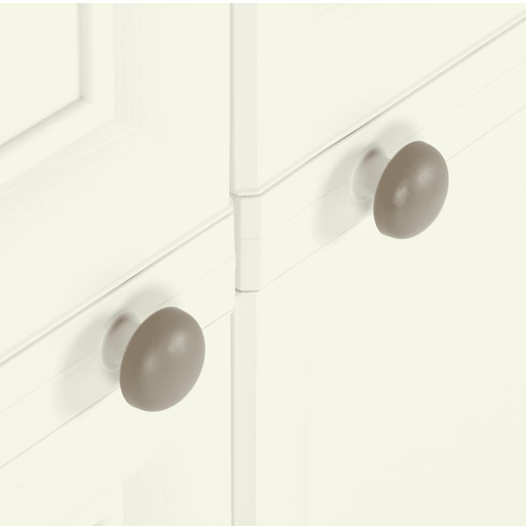 Plastic Cabinet 79x43x125 cm Wood Design Vanilla Ice