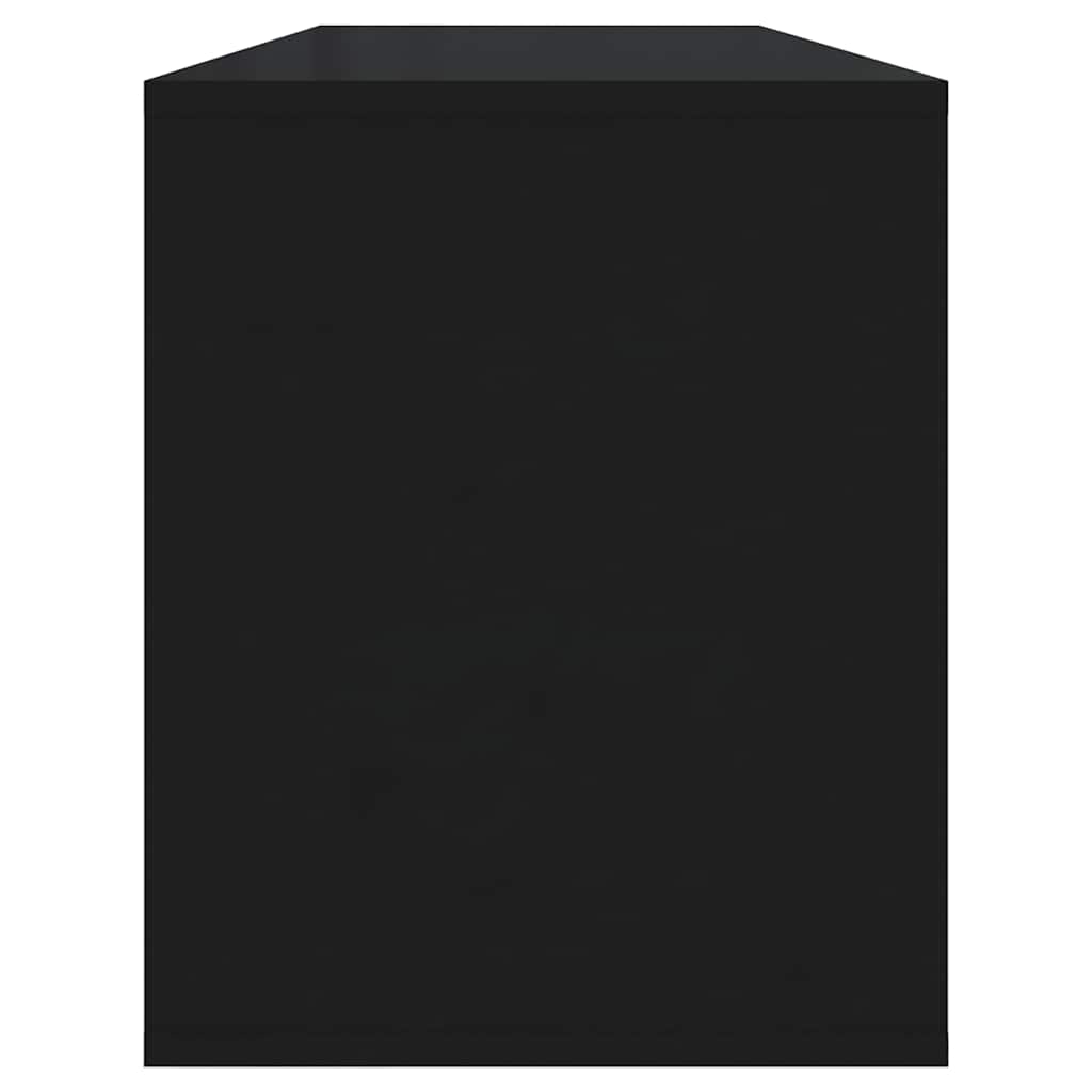 TV Cabinet Black 130x35x50 cm Engineered Wood