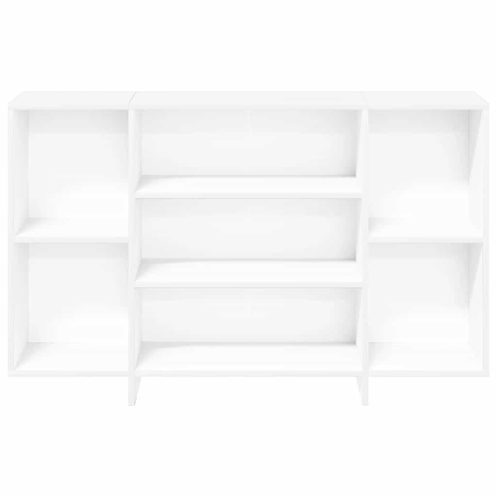 Sideboard White 120x30x75 cm Engineered Wood