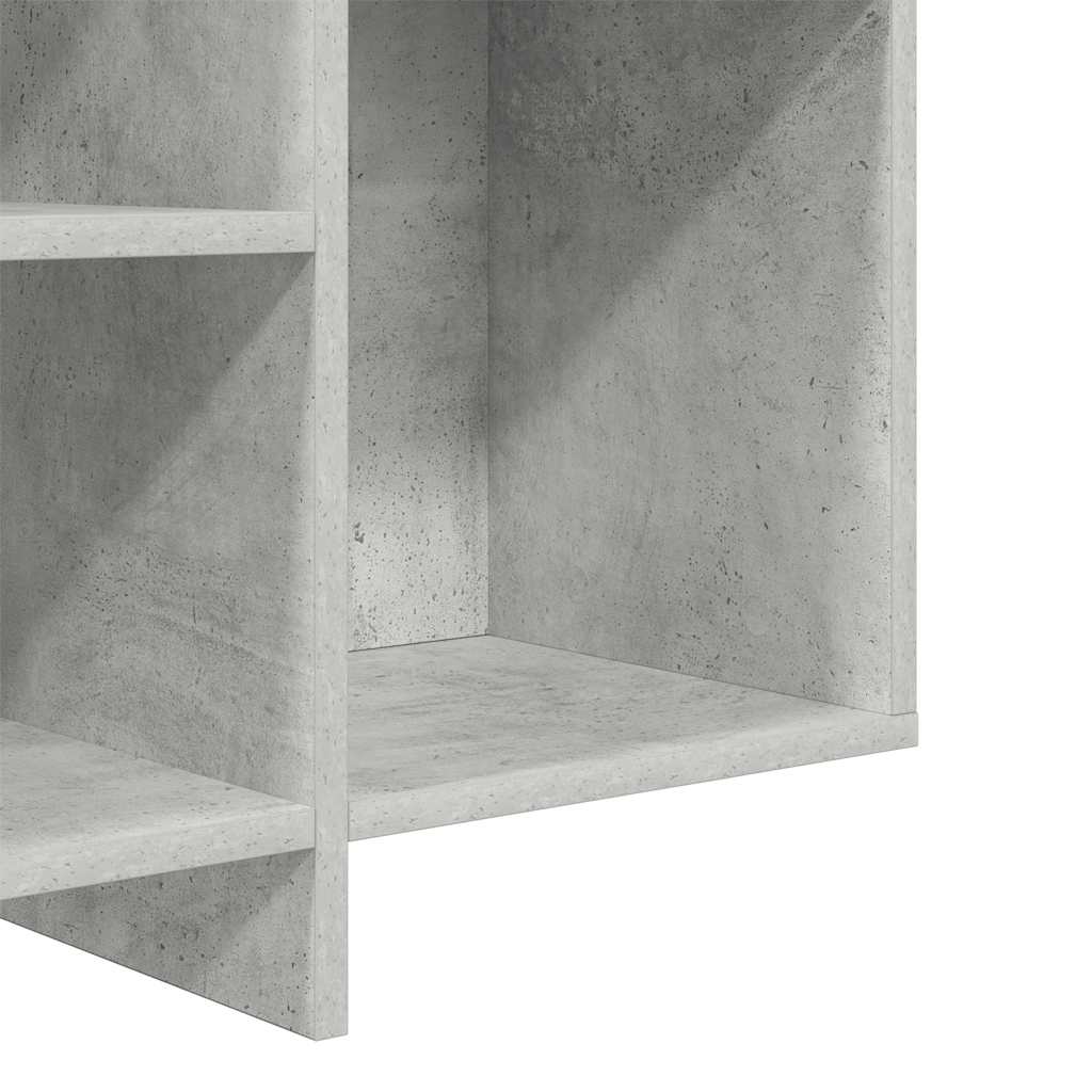 Sideboard Concrete Grey 120x30x75 cm Engineered Wood