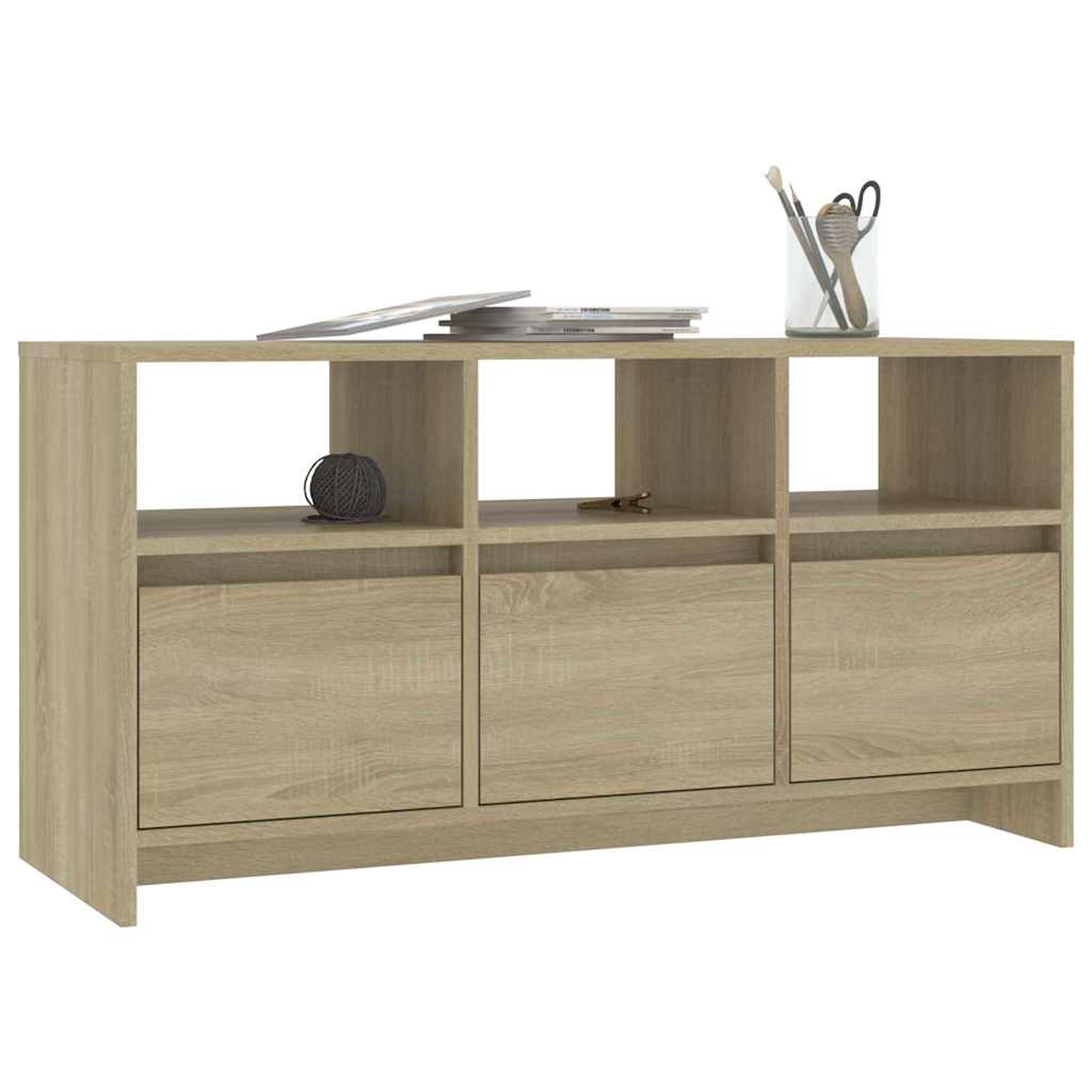 TV Cabinet Sonoma Oak 102x37.5x52.5 cm Engineered Wood