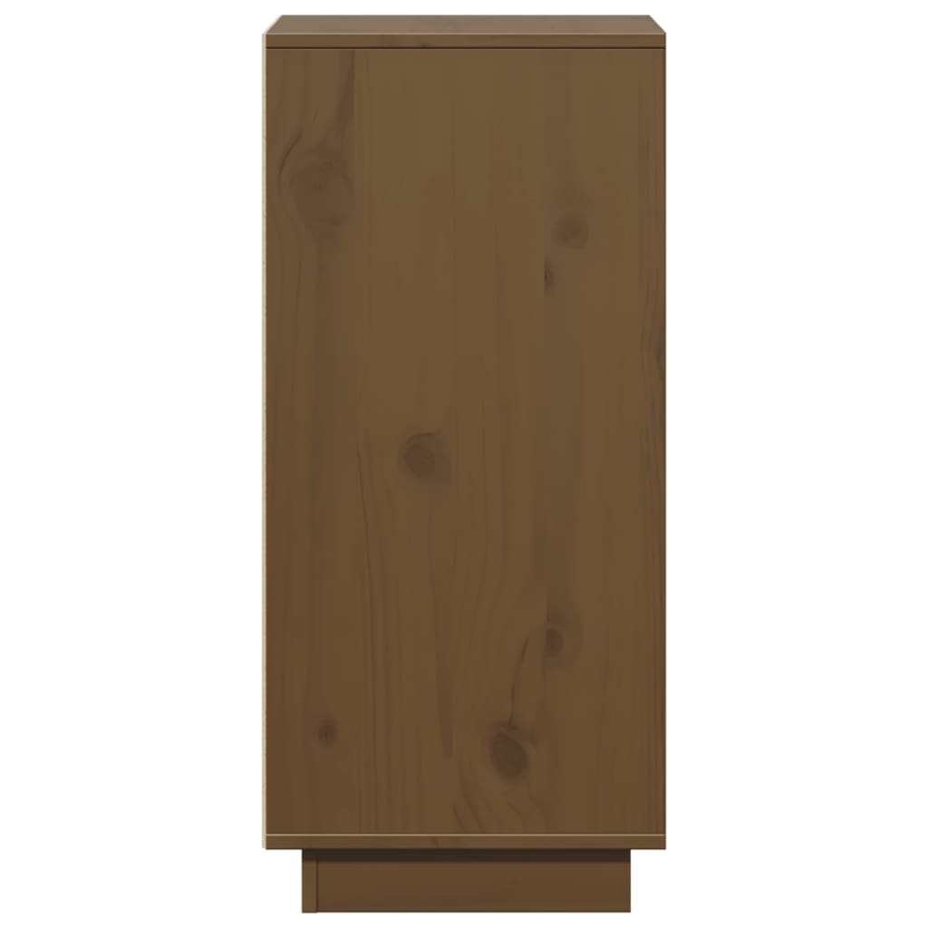 Sideboards 2 pcs Honey Brown 31.5x34x75 cm Solid Wood Pine