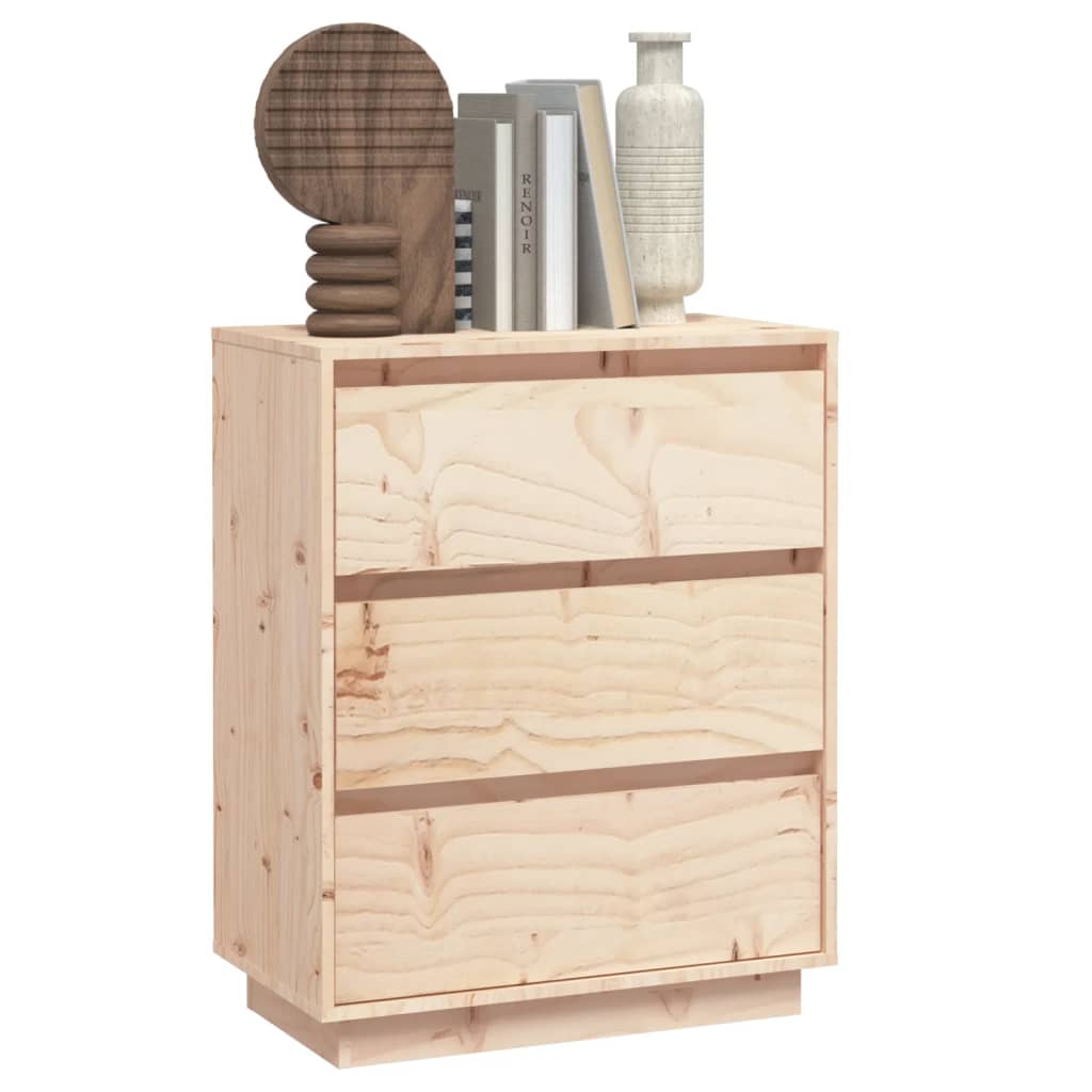 Sideboard 60x34x75 cm Solid Wood Pine