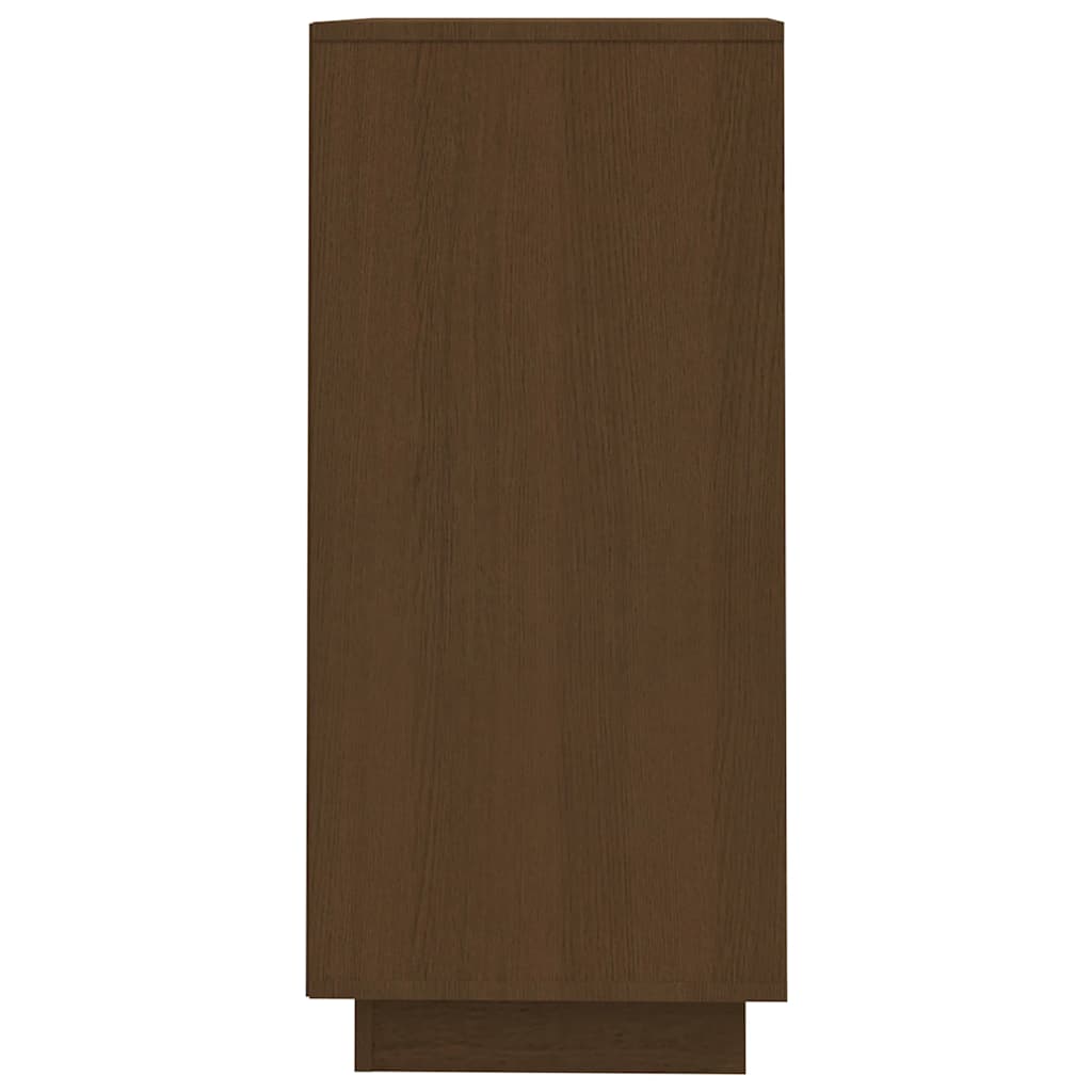 Sideboard Honey Brown 60x34x75 cm Solid Wood Pine