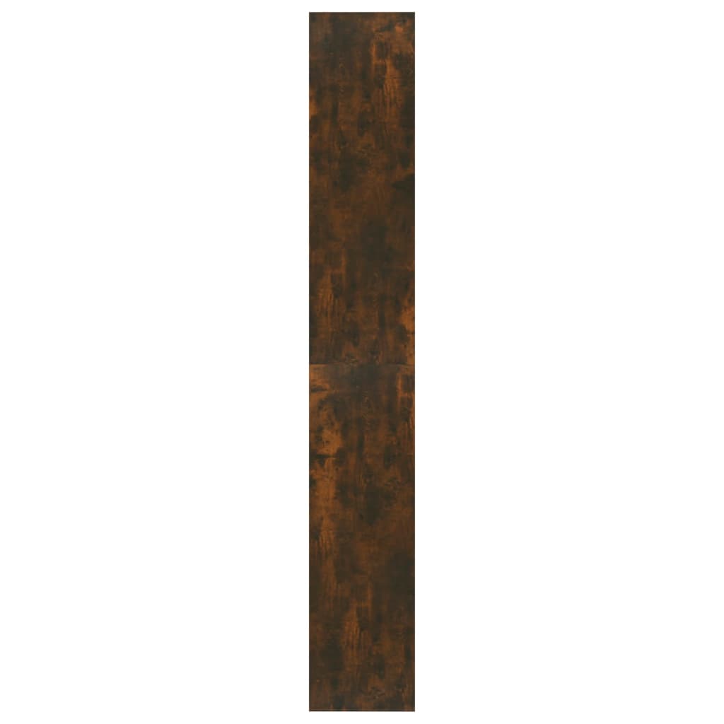 Book Cabinet/Room Divider Smoked Oak 60x30x198 cm