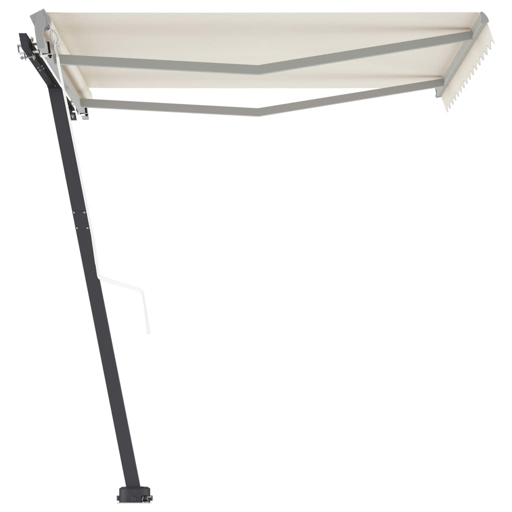 Freestanding Automatic Awning 300x250 cm Cream