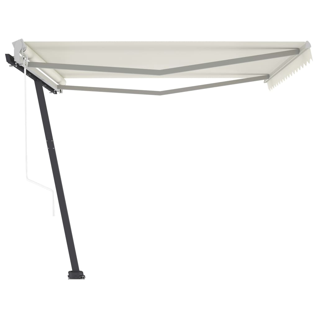Freestanding Automatic Awning 400x300 cm Cream