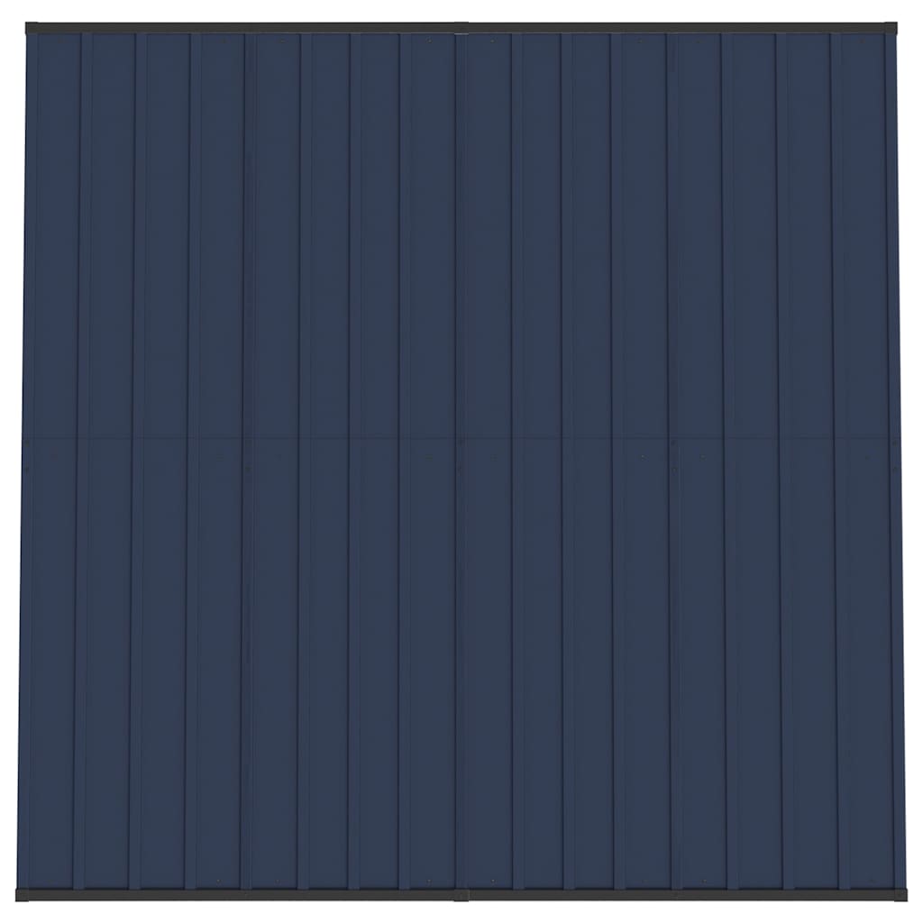 Outdoor Dog Kennel with Roof Steel 3,69 m²