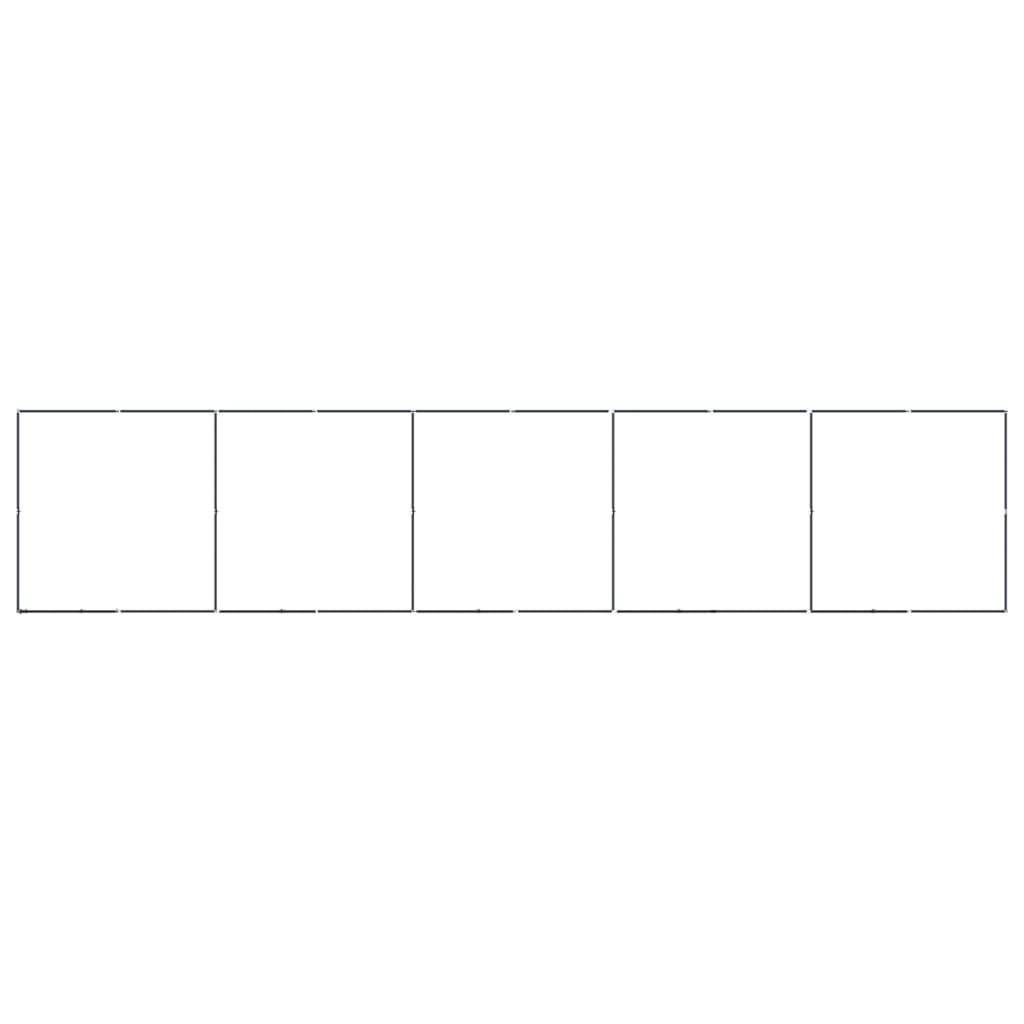 Outdoor Dog Kennel Steel 18.43 m²