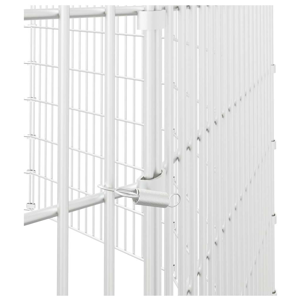 Free Range Animal Enclosure 10-Panel 54x100 cm Galvanised Iron