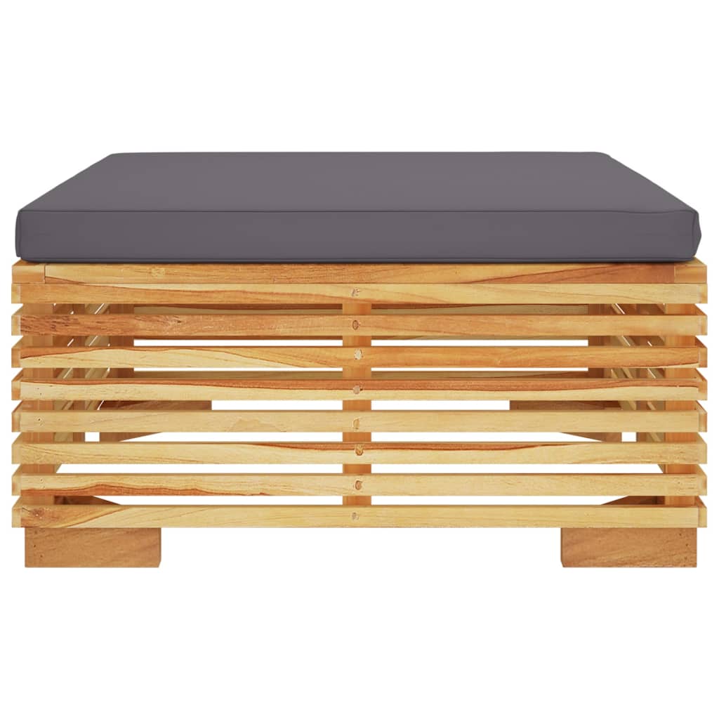 2 Piece Garden Lounge Set Solid Wood Teak