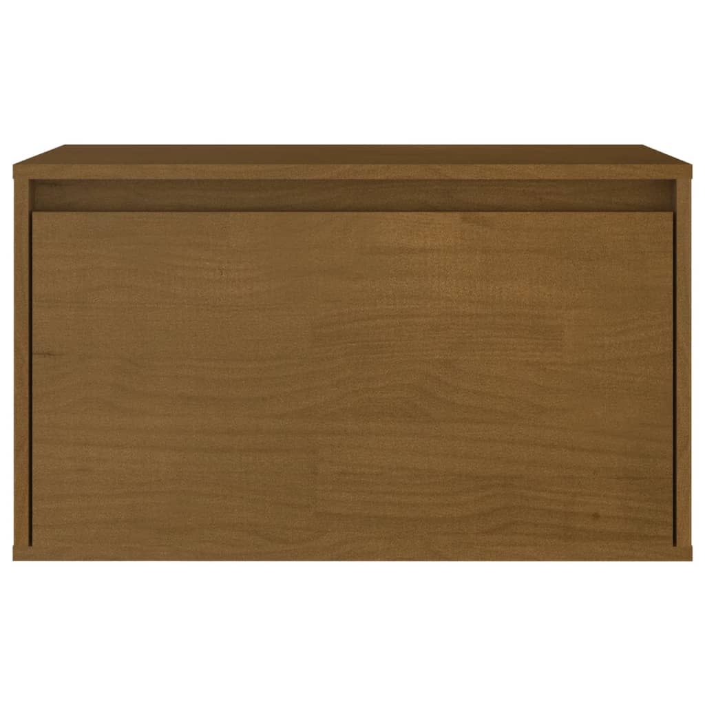 3 Piece TV Cabinet Set Honey Brown Solid Wood Pine