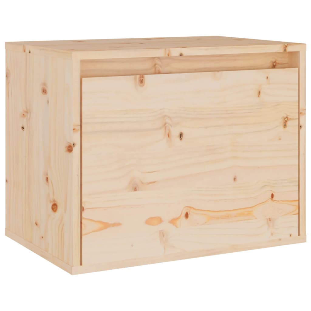 4 Piece TV Cabinet Set Solid Wood Pine