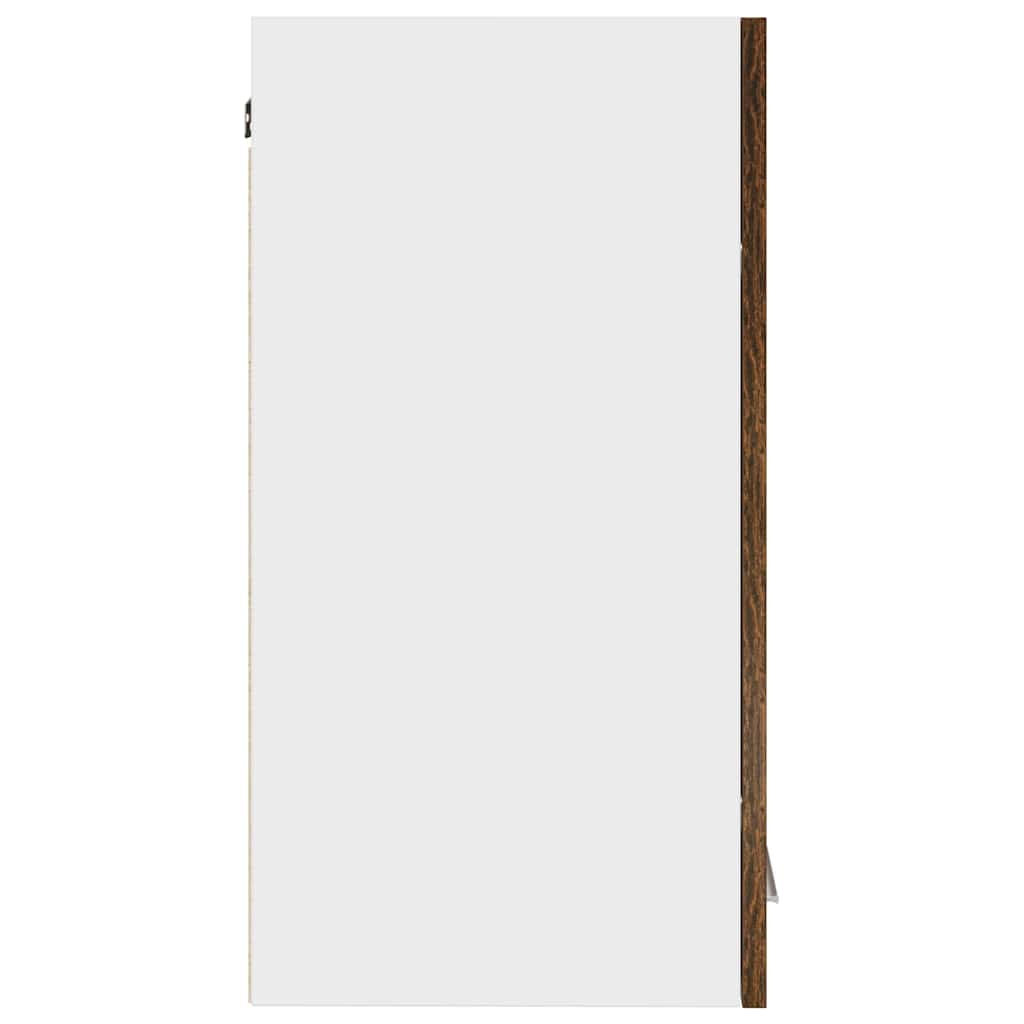Hanging Cabinet Lyon Smoked Oak 60x31x60 cm Engineered Wood