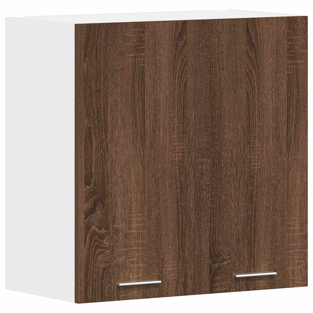 Hanging Cabinet Lyon Brown Oak 60x31x60 cm Engineered Wood