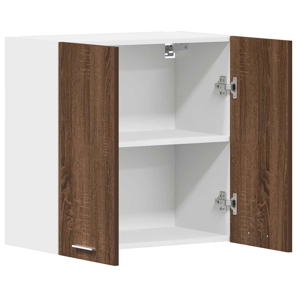 Hanging Cabinet Lyon Brown Oak 60x31x60 cm Engineered Wood