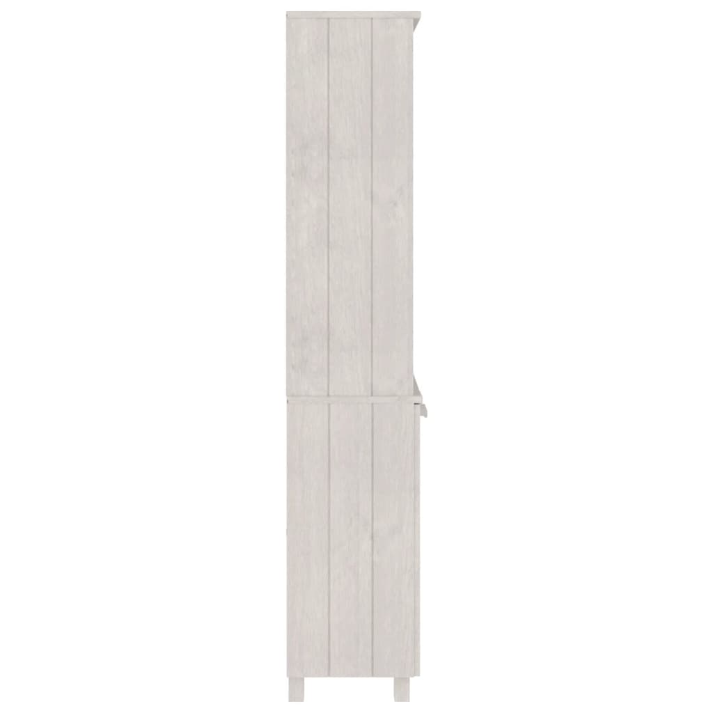 Highboard "HAMAR" Solid Wood Pine White