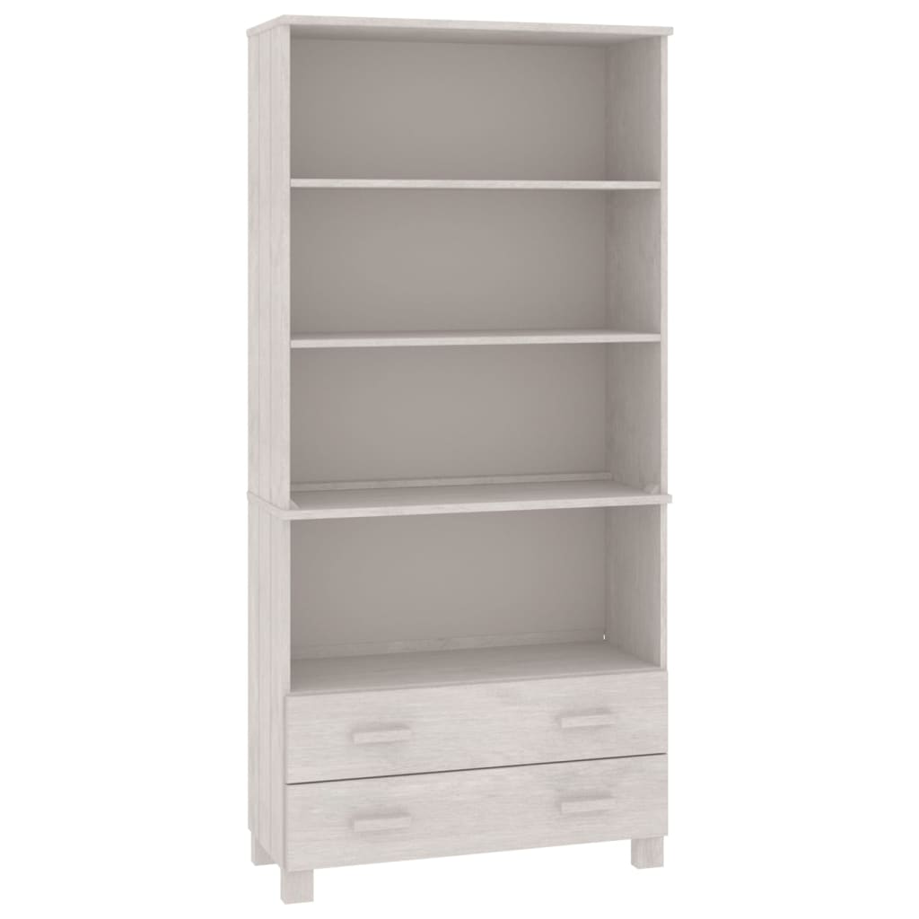 Highboard "HAMAR" Solid Wood Pine White