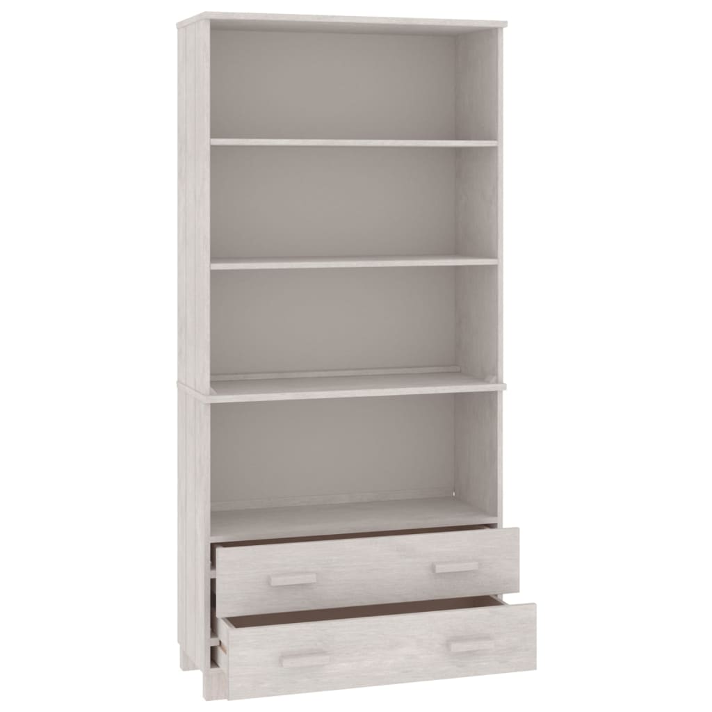 Highboard "HAMAR" Solid Wood Pine White