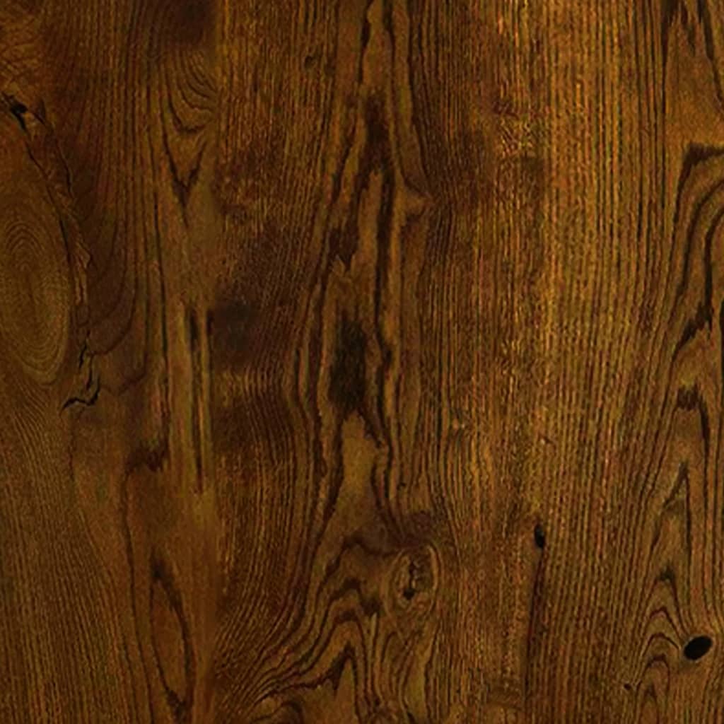 Sideboard with 4 Drawers 60x30.5x71 cm Smoked Oak