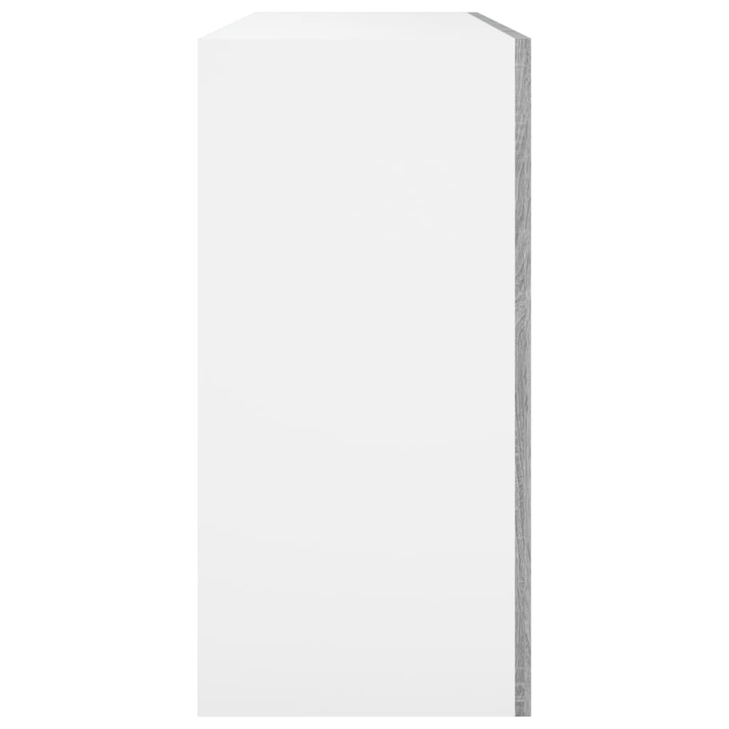 Hanging Cabinet Lyon Grey Sonoma 80x31x60 cm Engineered Wood