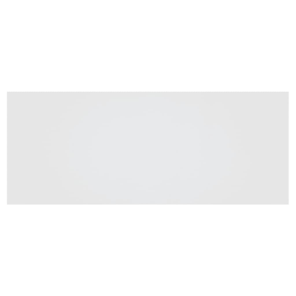 Bed Headboard White 200 cm Engineered Wood