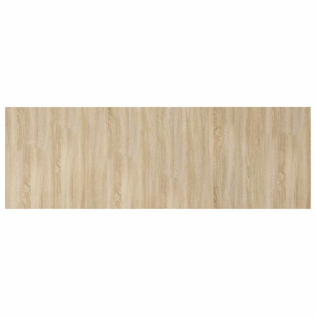 Wall Headboard Sonoma Oak 240x1.5x80 cm Engineered Wood