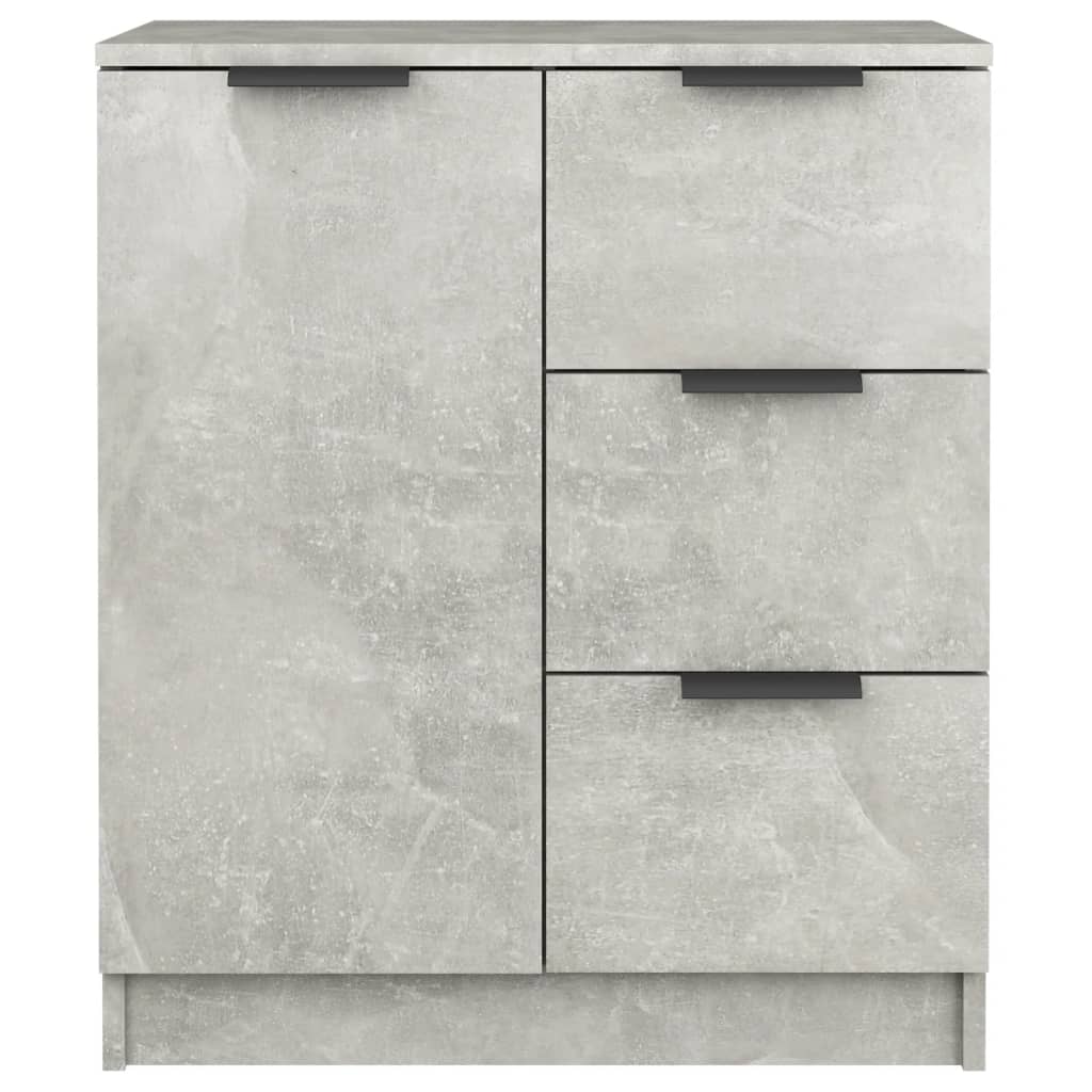 Sideboard Concrete Grey 60x30x70 cm Engineered Wood