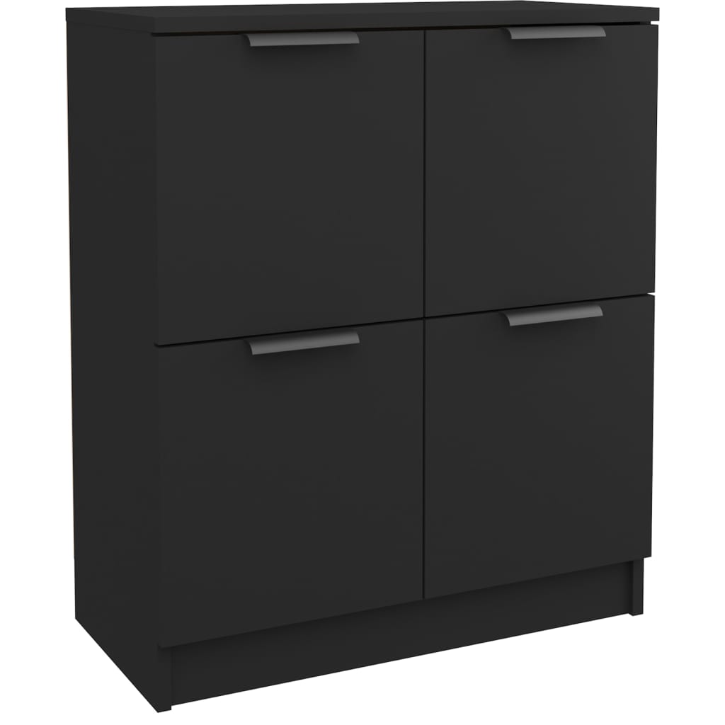 Sideboard Black 60x30x70 cm Engineered Wood