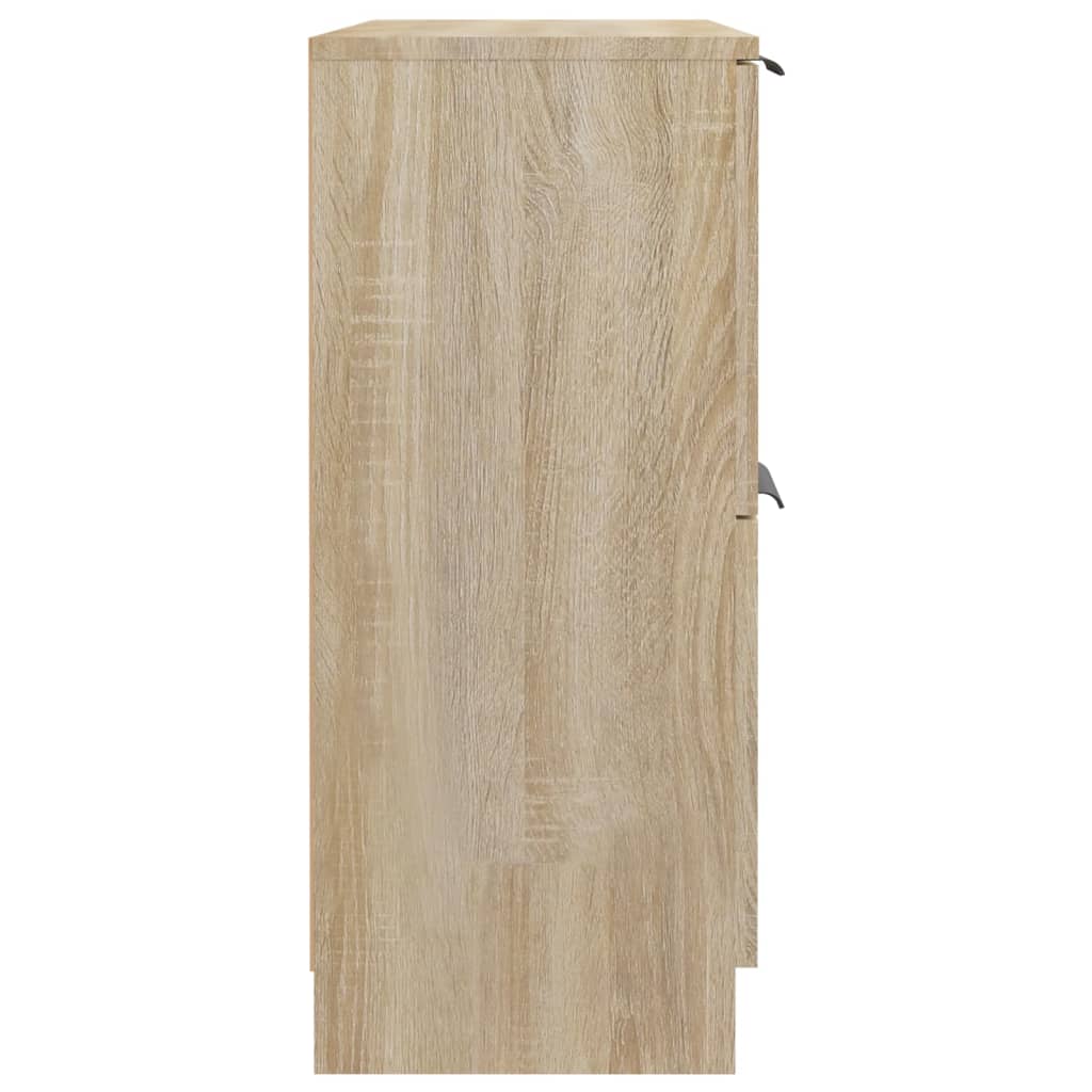 Sideboard Sonoma Oak 60x30x70 cm Engineered Wood