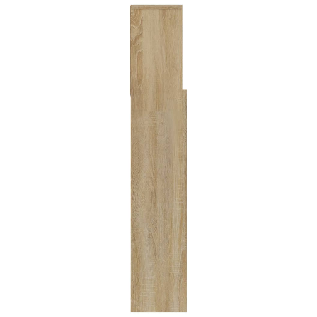 Headboard Cabinet Sonoma Oak 180 cm