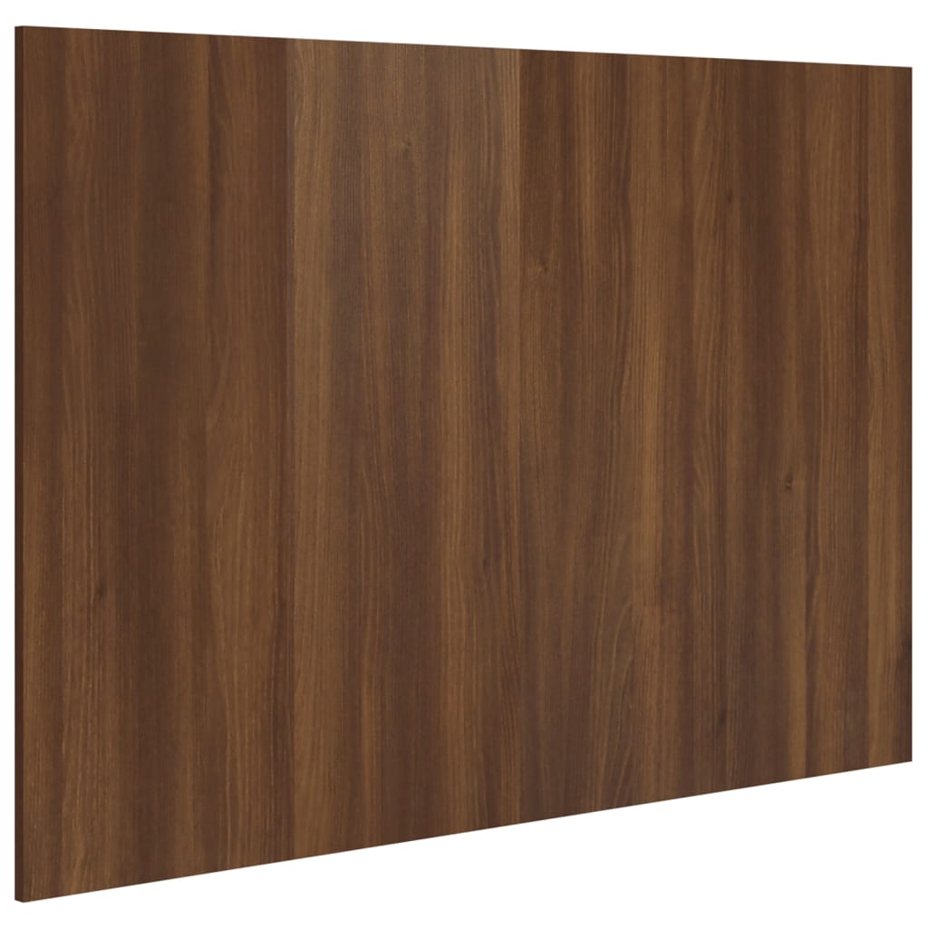 Bed Headboard Brown Oak 120 cm Engineered Wood