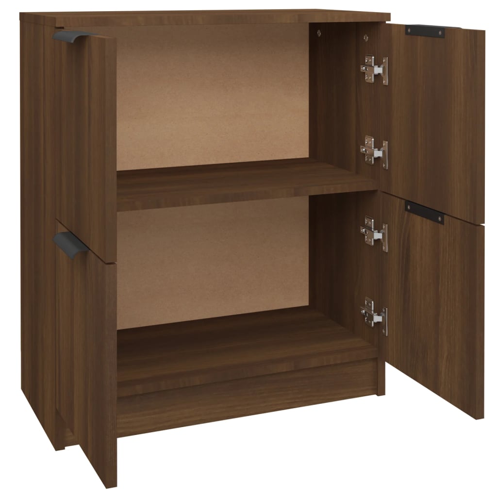 Sideboard Brown Oak 60x30x70 cm Engineered Wood