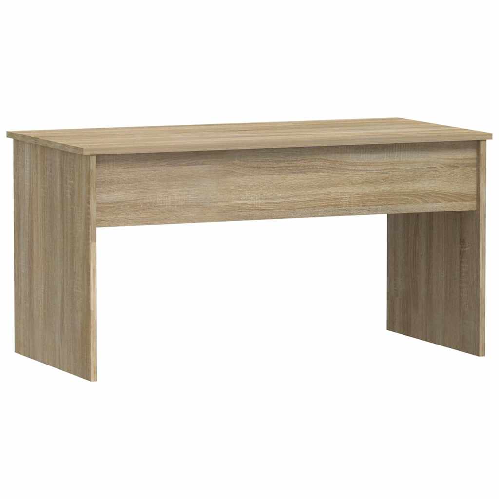 Coffee Table Sonoma Oak 102x50.5x52.5 cm Engineered Wood