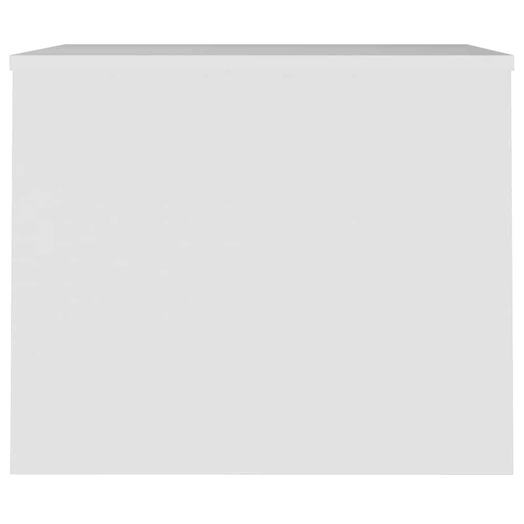 Coffee Table White 80x50.5x41.5 cm Engineered Wood