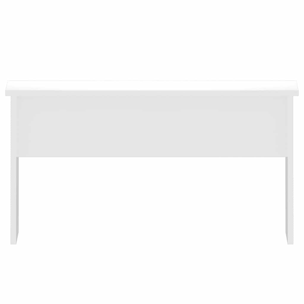 Coffee Table High Gloss White 80x50.5x41.5 cm Engineered Wood