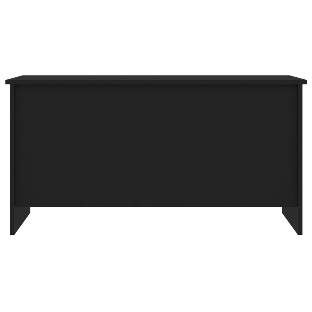 Coffee Table Black 102x55.5x52.5 cm Engineered Wood